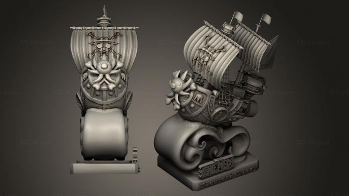 Статуэтки и статуи разные (STKR_0034) 3D модель для ЧПУ станка